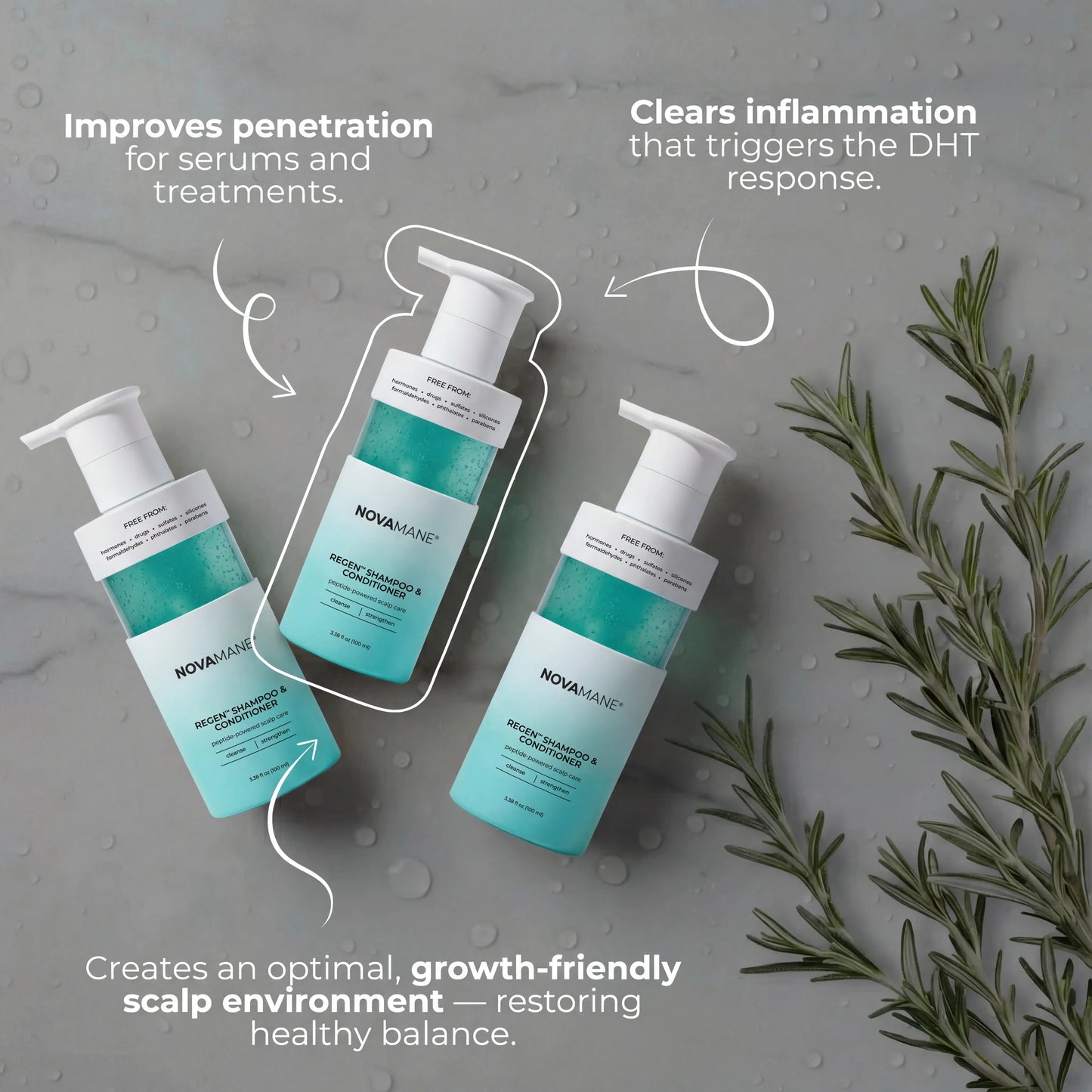 Regen 2-in-1 Shampoo & Conditioner (Men)