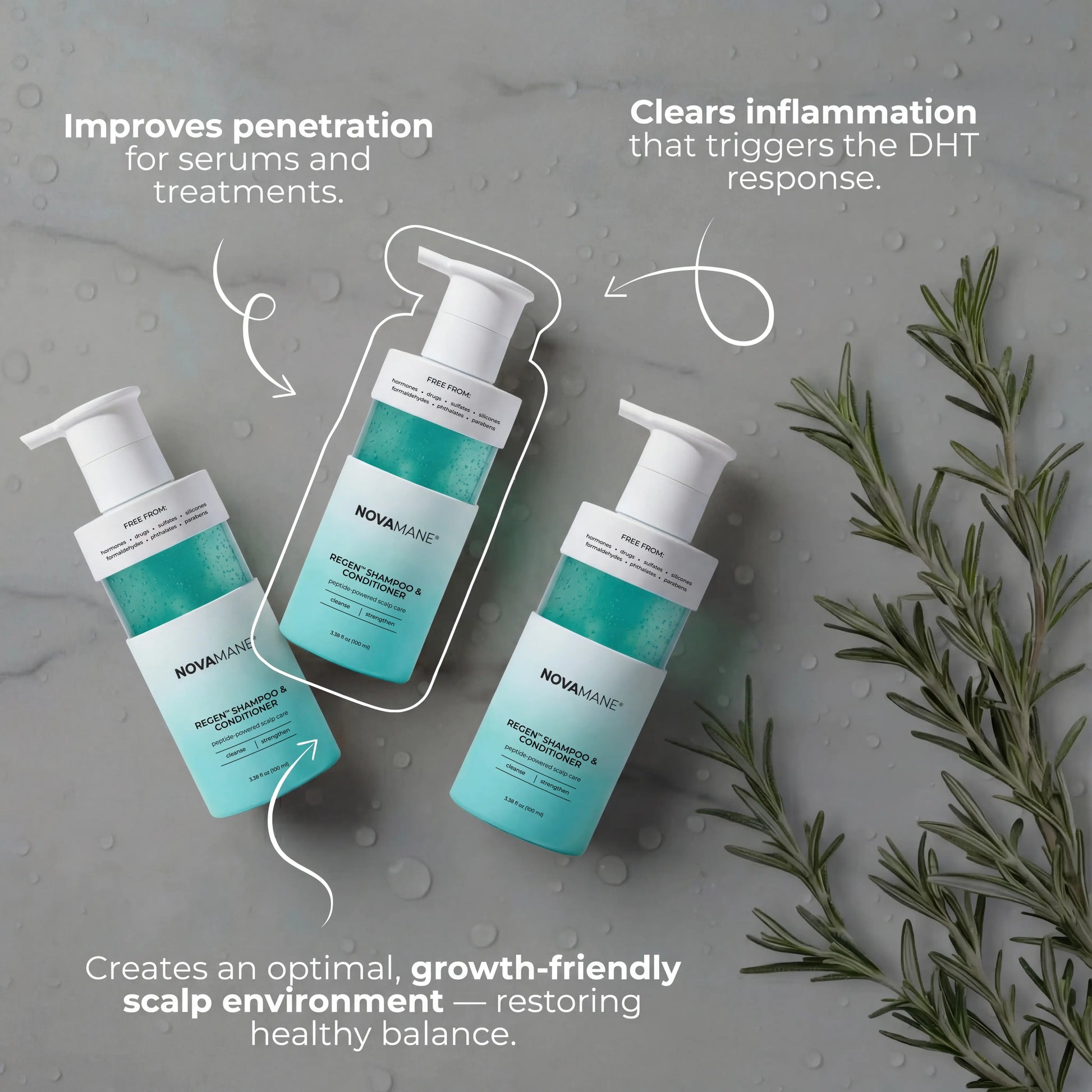 Regen 2-in-1 Shampoo & Conditioner (Men)