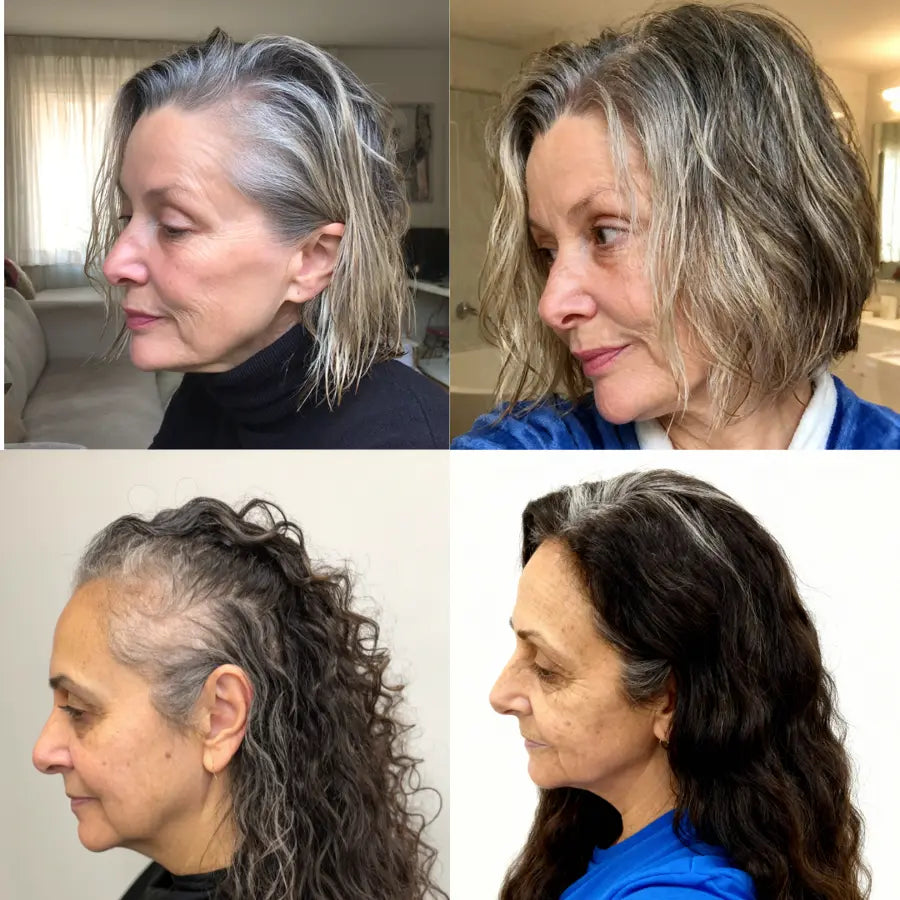 Before and after, women over 50