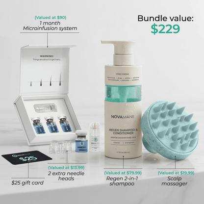 NovaMane Hair Regrowth Complete Protocol - NovaMane