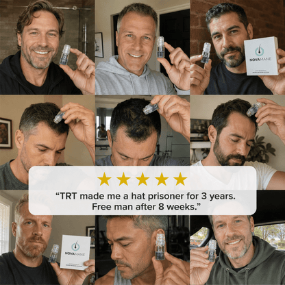 NovaMane Hair Regrowth Micro-Infusion System For Men (TRT) - NovaMane