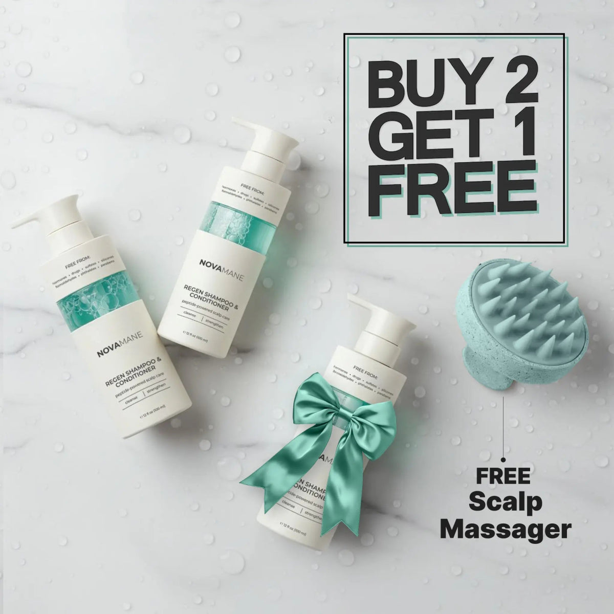 Regen 2 - in - 1 Shampoo & Conditioner (Men) - NovaMane